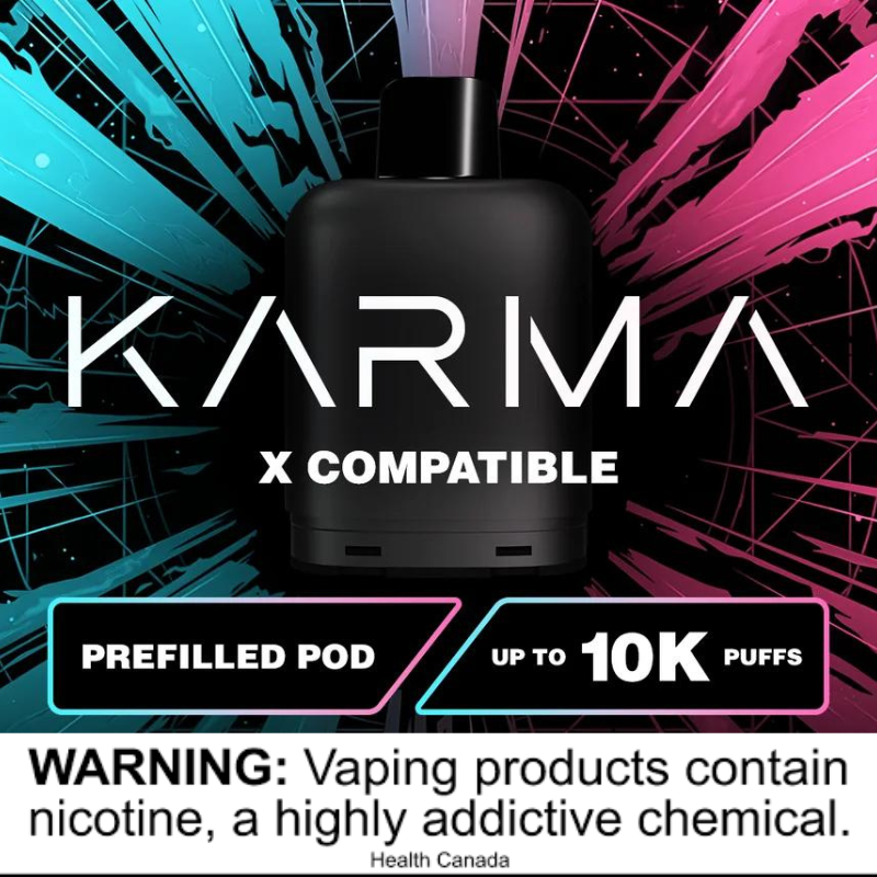 Karma 10k Pods - Morden Vape SuperStore - Morden Vape SuperStore & Cannabis