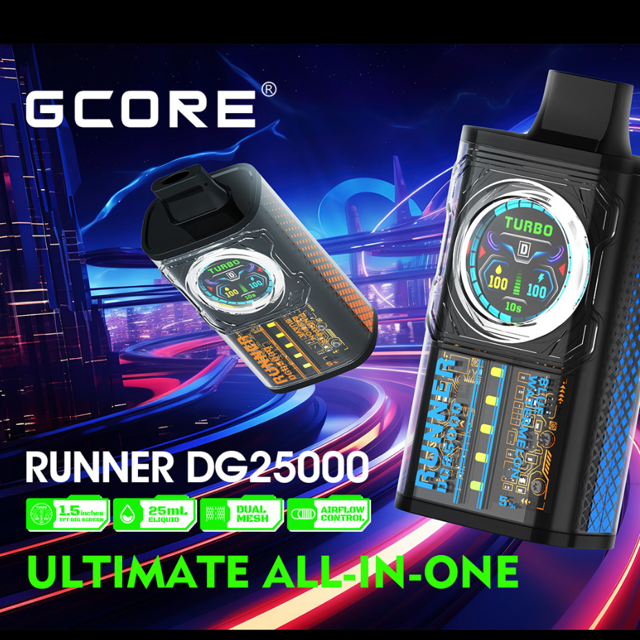 Gcore Runner 25,000 Puff Disposable