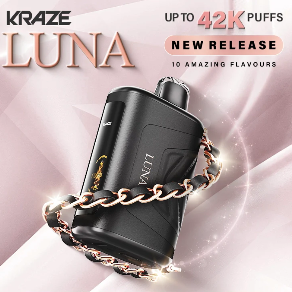 Kraze Luna Disposable Vape-42,000 Puffs in Morden Manitoba