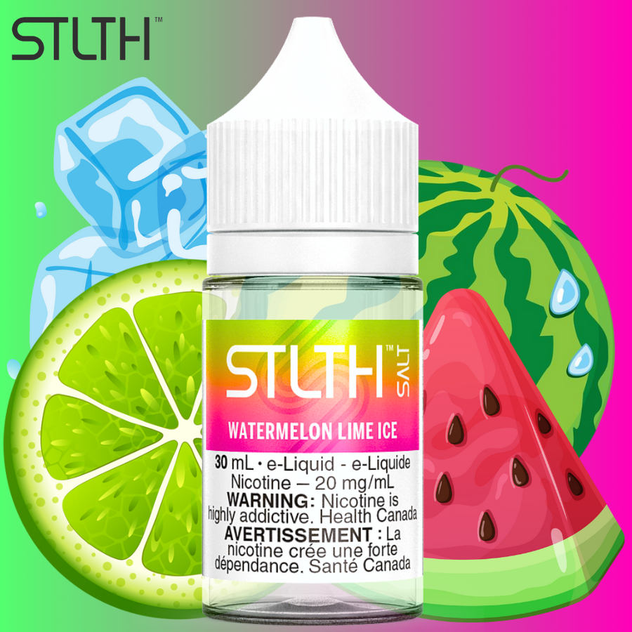 STLTH Salt - Watermelon Lime Ice at  Morden Vape SuperStore and Cannabis Dispensary in Manitoba, Canada