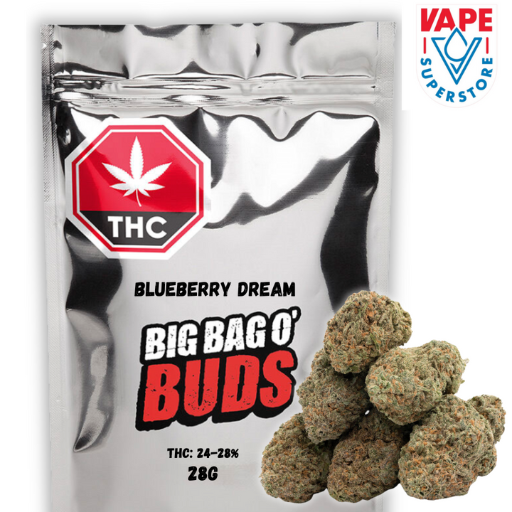 Big Bag O' Buds Blueberry Dream Sativa Flower-28g