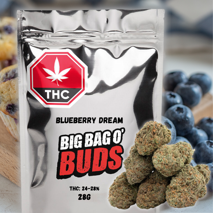 Big Bag O' Buds Blueberry Dream Sativa Flower-28g