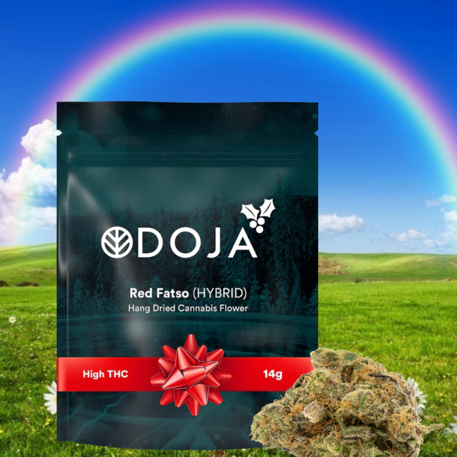 Doja Rainbow Kush Indica Flower-14g in Manitoba