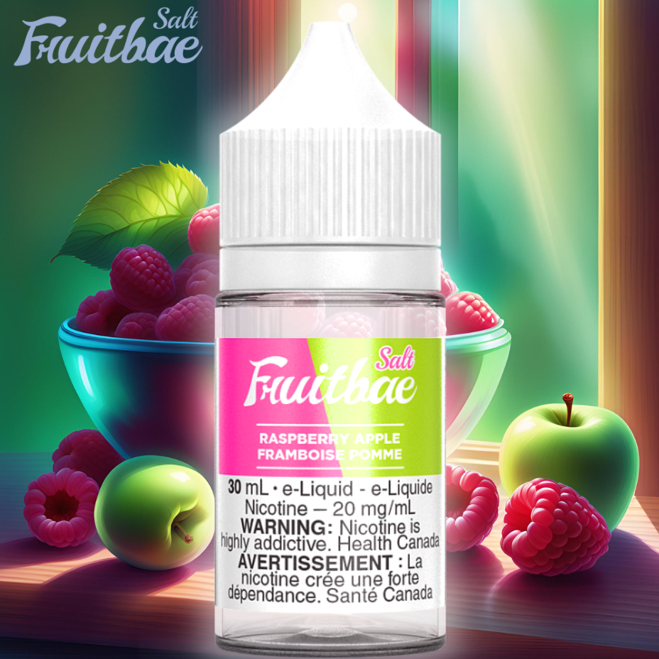 Raspberry Sour Apple by Fruitbae Salt Morden Vape SuperStore and Cannabis Manitoba Canada