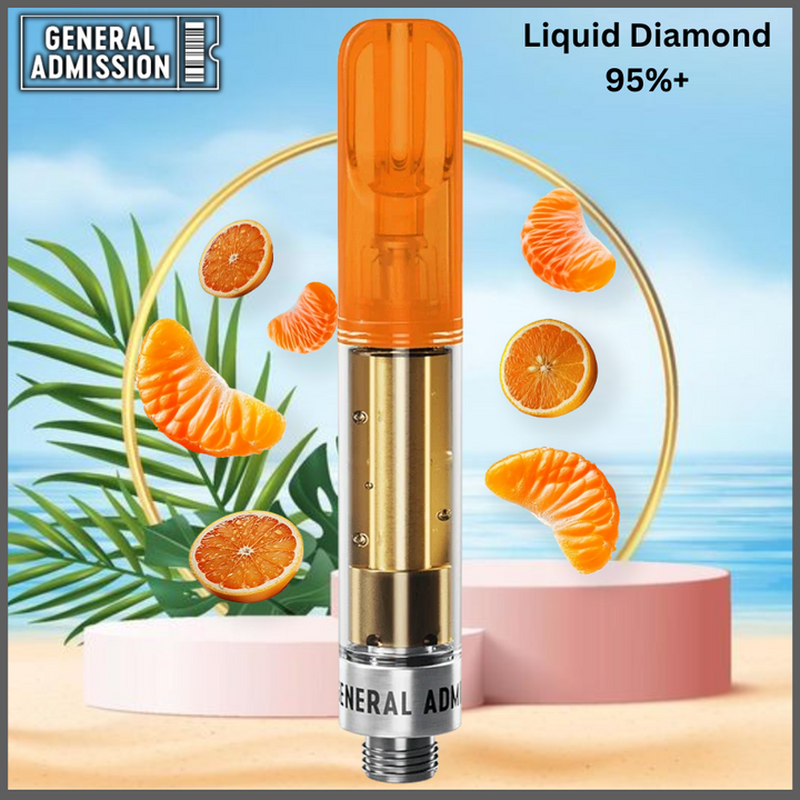 General Admission Tangerine Twist Liquid Diamond Cartridge-0.95g