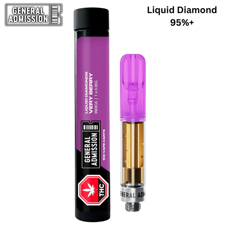 General Admission Very Berry Liquid Diamond Cartridge-0.95g