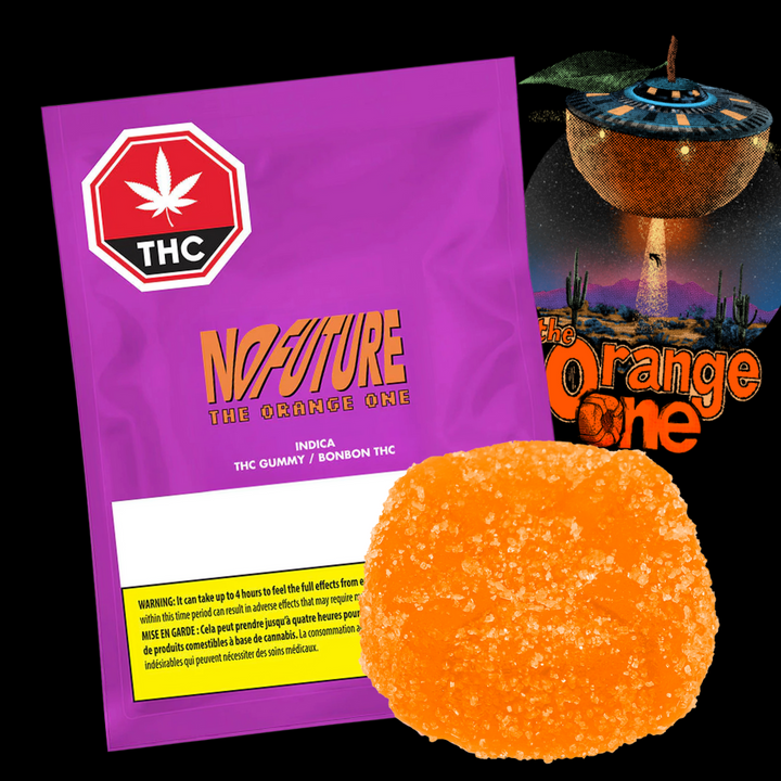 No Future The Orange One Indica Gummy-1x10mg in Manitoba at Vape SuperStore and Cannabis