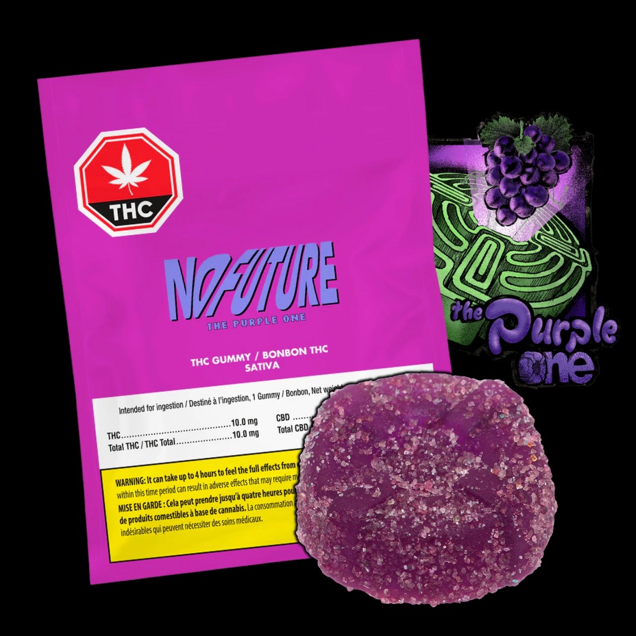 No Future The Purple One Sativa Gummy-1x10mg in Manitoba at Vape SuperStore and Cannabis