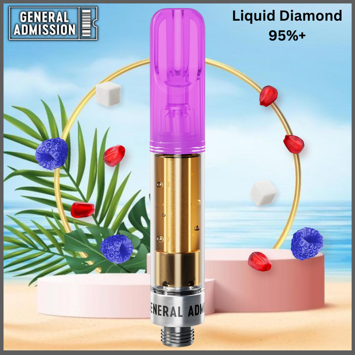 General Admission Very Berry Liquid Diamond Cartridge-0.95g