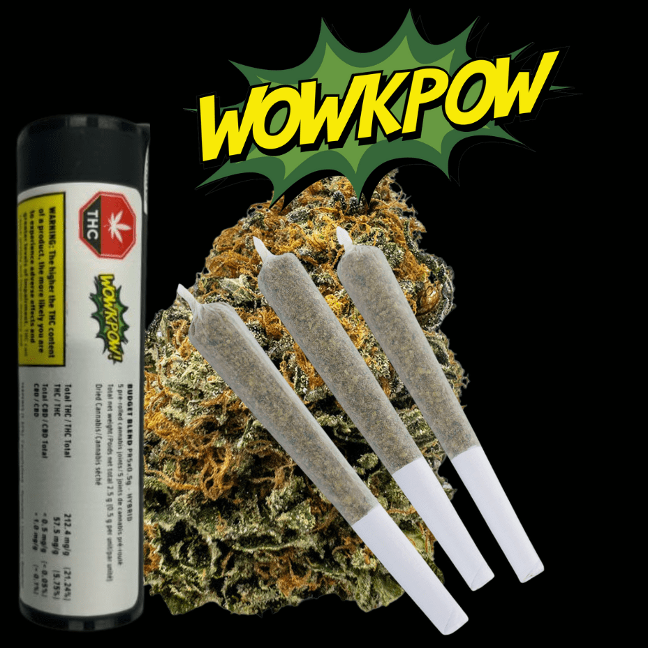 Wowkpow Gas Leak Hybrid Pre-Rolls-3x0.5g in Manitoba