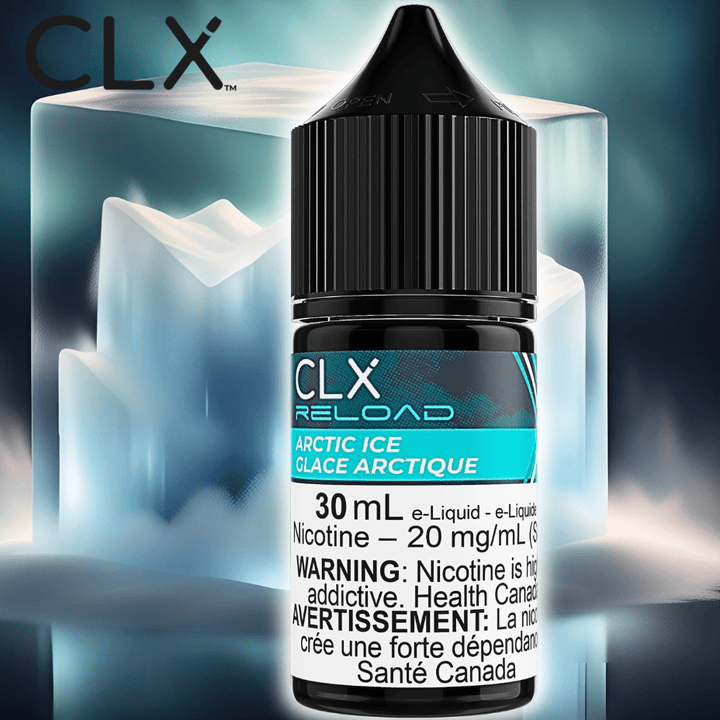 Arctic Ice Salt by CLX Reload E-Liquid Morden Vape SuperStore and Cannabis Manitoba Canada