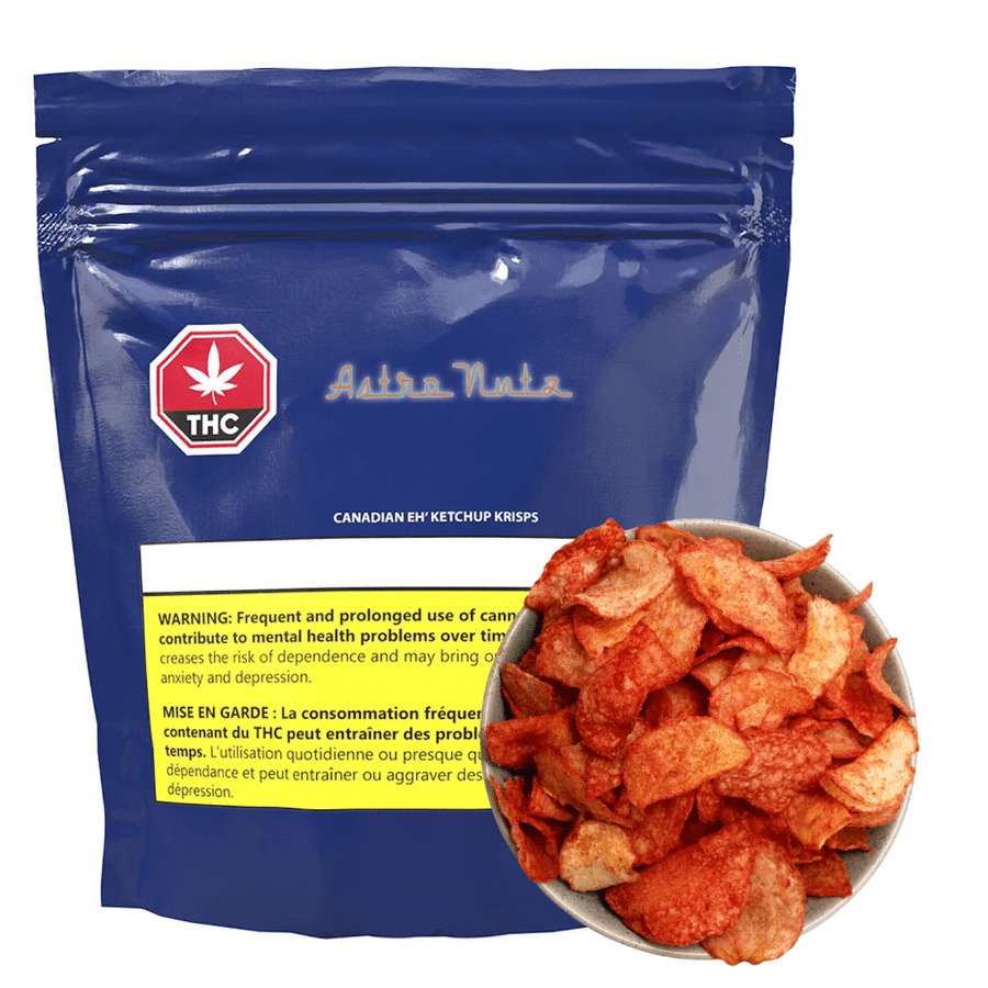 Astronutz Edibles 40g AstroNutz Canadian EH Ketchup Krisps(THC Chips) - Morden Manitoba