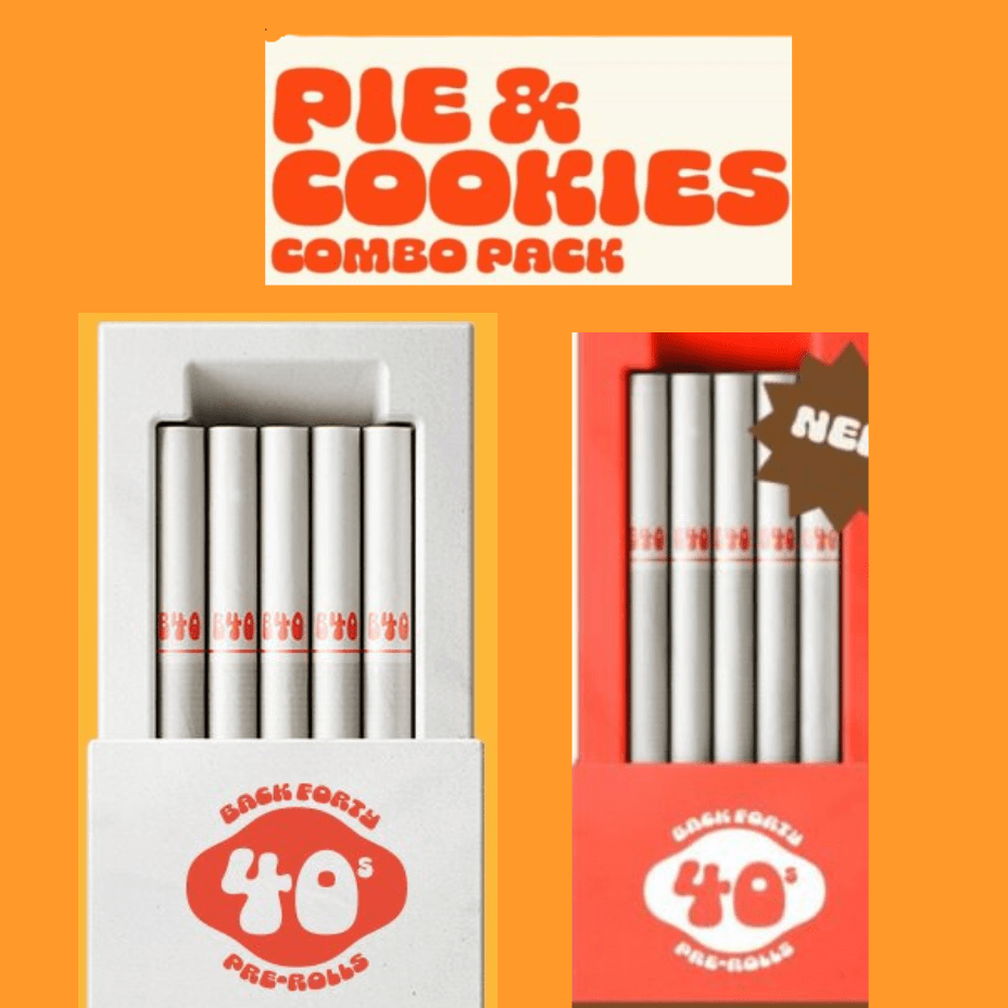 Back Forty Pie & Cookies Combo Pre-Roll-20x0.35g 2x40x0.35 Morden Vape SuperStore and Cannabis Manitoba Canada