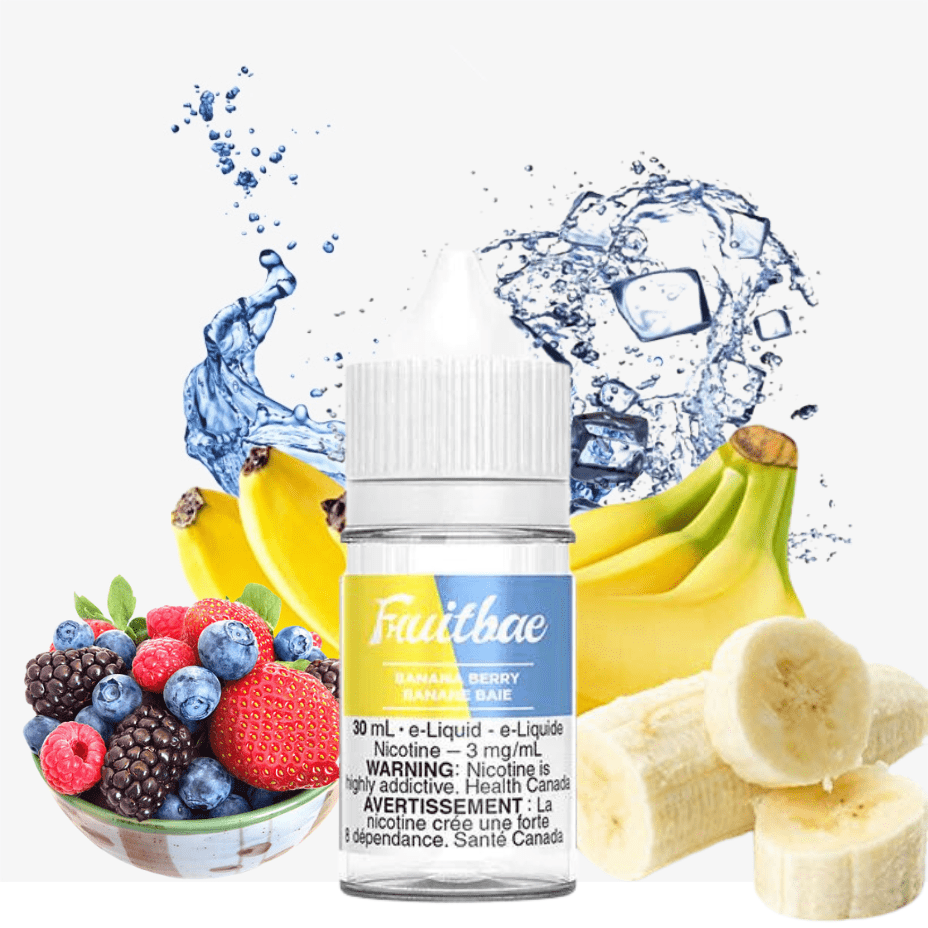 Banana Berry Salt by Fruitbae E-Liquid 12mg Morden Vape SuperStore and Cannabis Manitoba Canada