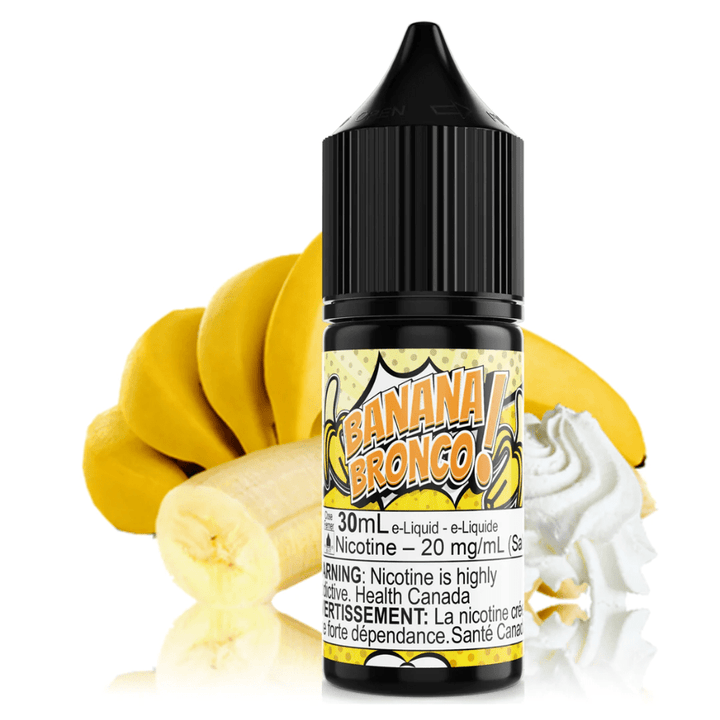 Banana Bronco Salt by Maverick E-Liquid 30ml / 12mg Morden Vape SuperStore and Cannabis Manitoba Canada