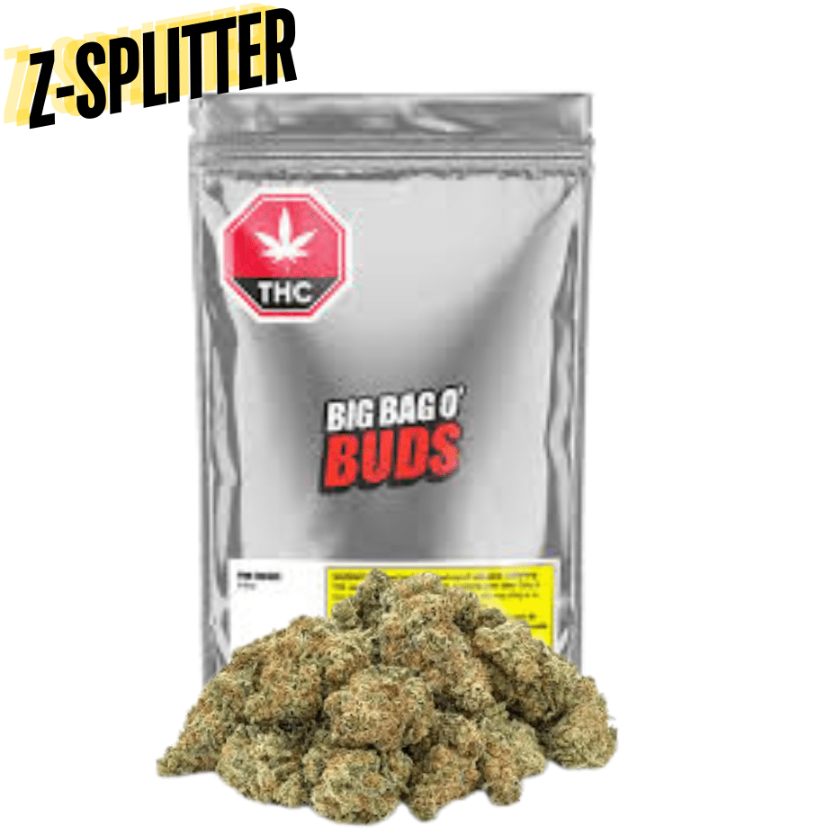 Big Bag O Buds Z-Splitter Sativa Flower 28g 28g Morden Vape SuperStore and Cannabis Manitoba Canada