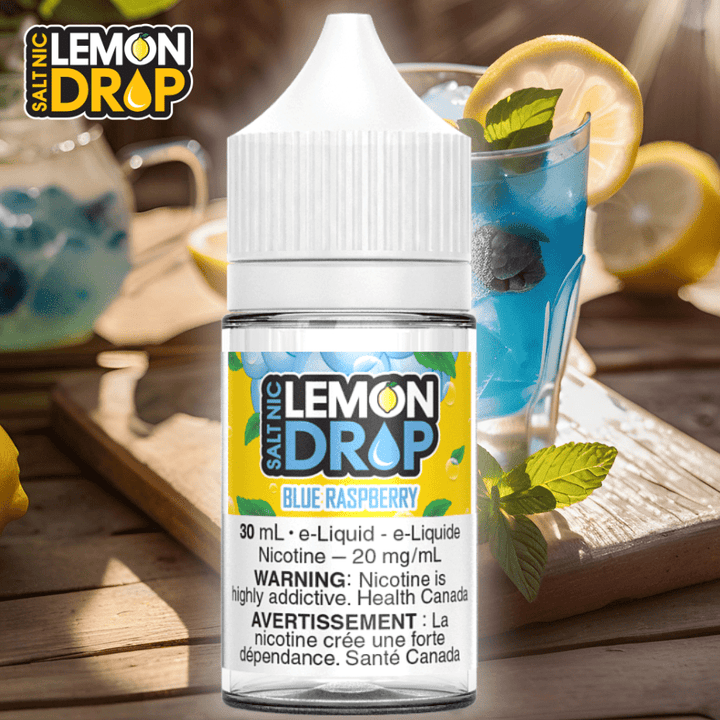 Blue Raspberry Salts by Lemon Drop E-Liquid Morden Vape SuperStore and Cannabis Manitoba Canada