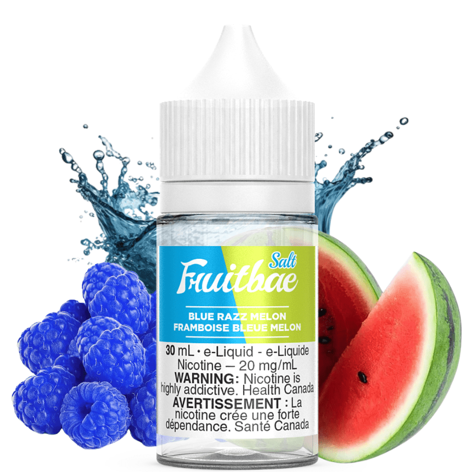 Blue Razz Melon Salt by Fruitbae E-liquid 30ml / 12mg Morden Vape SuperStore and Cannabis Manitoba Canada