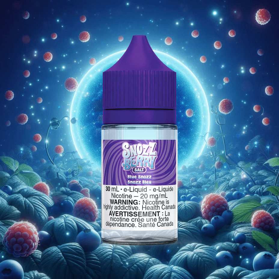 Blue Snozz Salt by Snozzberry E-Liquid 30ml / 12mg Morden Vape SuperStore and Cannabis Manitoba Canada