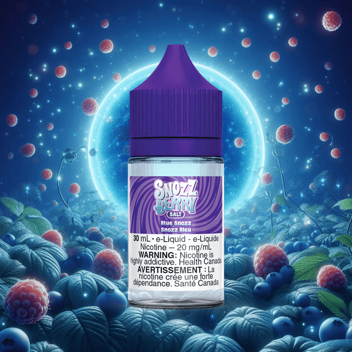 Blue Snozz Salt by Snozzberry E-Liquid 30ml / 12mg Morden Vape SuperStore and Cannabis Manitoba Canada