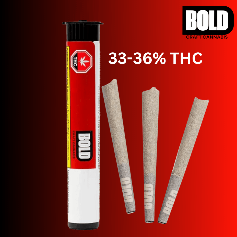 Bold Death Star Indica Pre-rolls-3x0.5g 3x0.5g Morden Vape SuperStore and Cannabis Manitoba Canada