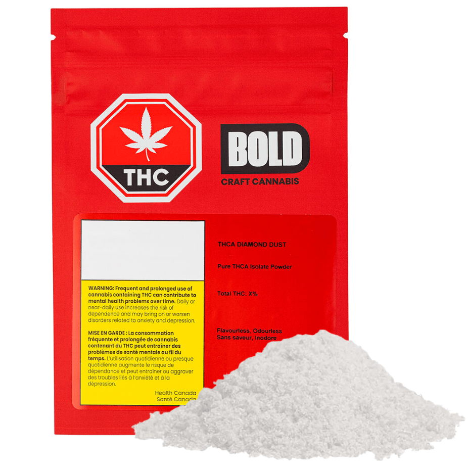 Bold THCA Diamond Dust-1g 1g Morden Vape SuperStore and Cannabis Manitoba Canada