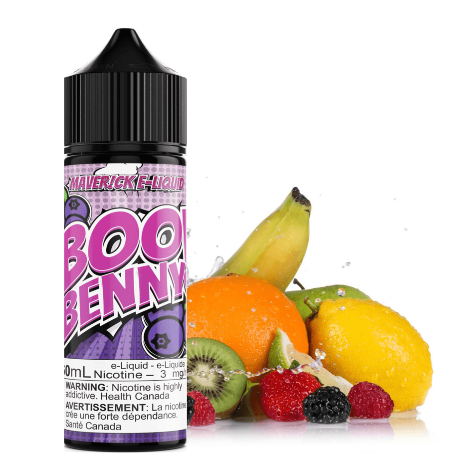 Boo Benny by Maverick E-Liquid 60ml / 3mg Morden Vape SuperStore and Cannabis Manitoba Canada