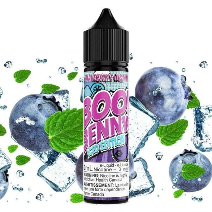 Boo Benny Ice by Maverick E-Liquid 60ml / 3mg Morden Vape SuperStore and Cannabis Manitoba Canada