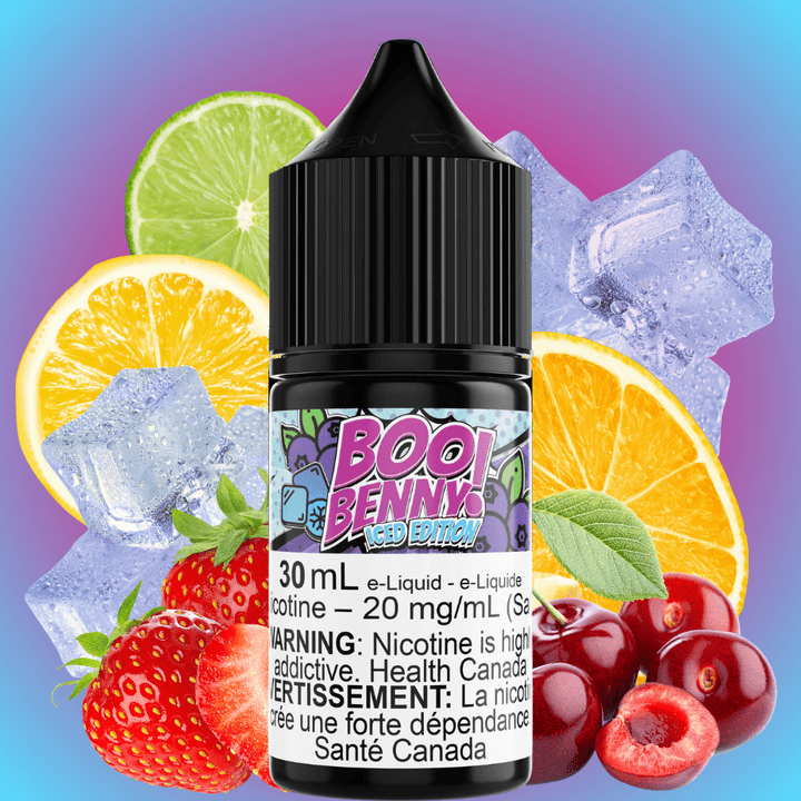 Boo Benny Iced Salt by Maverick E-Liquid Morden Vape SuperStore and Cannabis Manitoba Canada