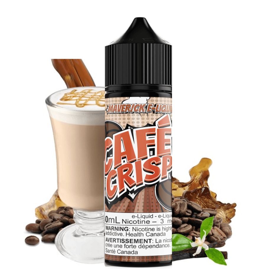 Cafe Crisp by Maverick E-Liquid 60ml / 3mg Morden Vape SuperStore and Cannabis Manitoba Canada