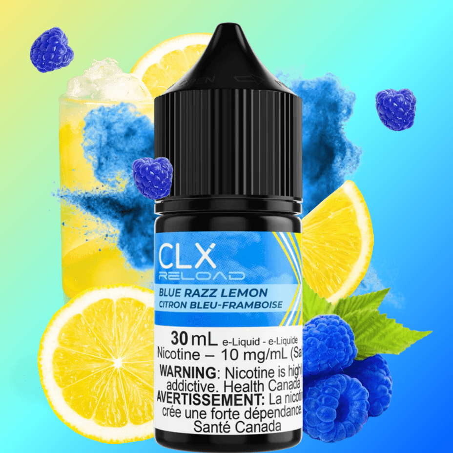 CLX Reload Salt-Blue Razz Lemon Morden Vape SuperStore and Cannabis Manitoba Canada