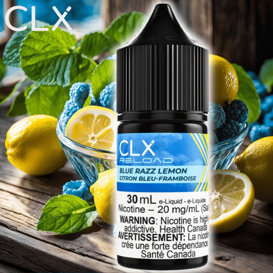 CLX Reload Salt-Blue Razz Lemon Morden Vape SuperStore and Cannabis Manitoba Canada