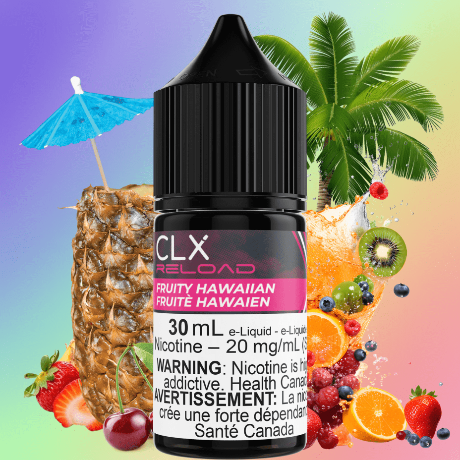 Fruity Hawaiian Salt by CLX Reload E-Liquid Morden Vape SuperStore and Cannabis Manitoba Canada