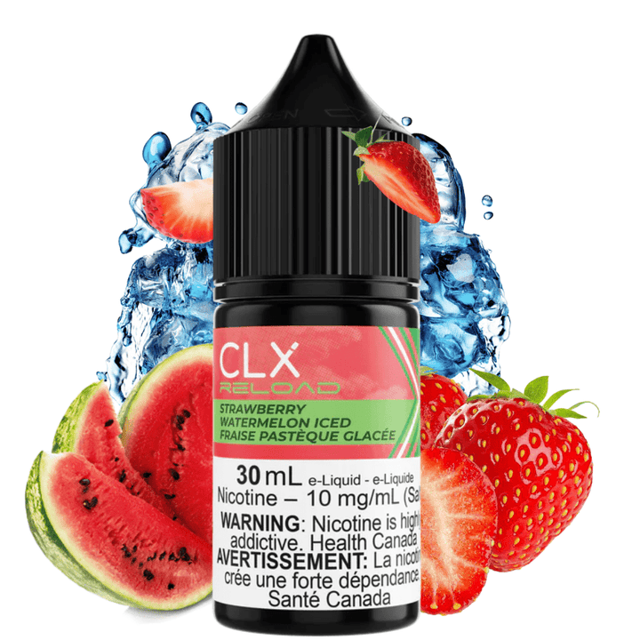 CLX Reload Salts-Strawberry Watermelon Iced 30ml / 10mg Morden Vape SuperStore and Cannabis Manitoba Canada