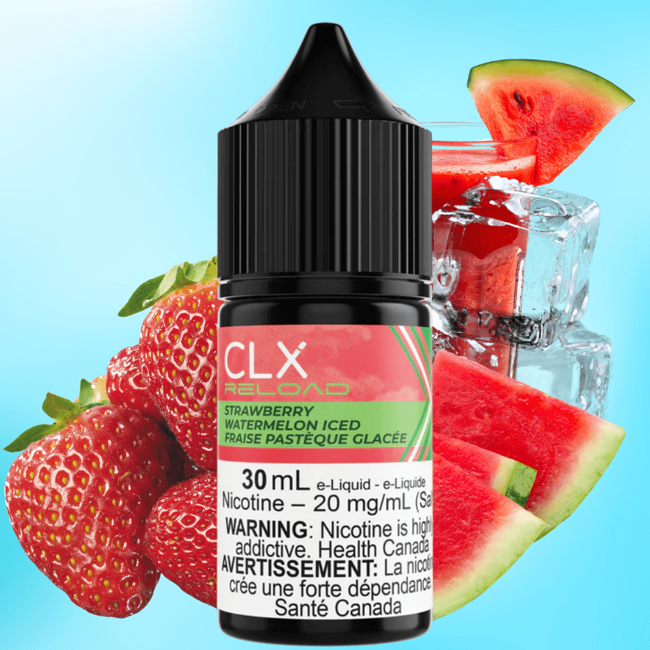 CLX Reload Salts-Strawberry Watermelon Iced Morden Vape SuperStore and Cannabis Manitoba Canada