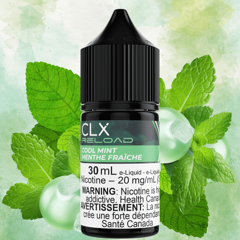 Cool Mint Salt by CLX Reload E-Liquid Morden Vape SuperStore and Cannabis Manitoba Canada