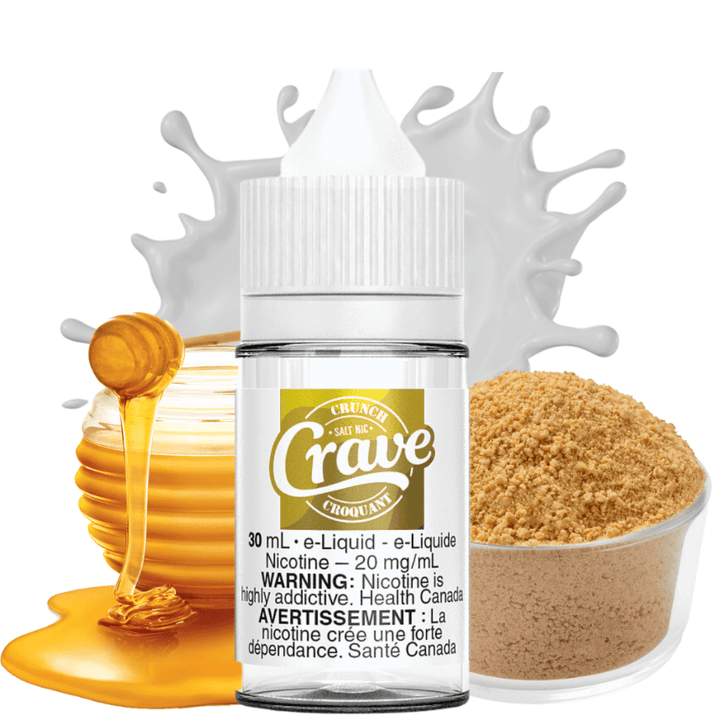 Crunch Salt by Crave E-liquid 30ml / 12mg Morden Vape SuperStore and Cannabis Manitoba Canada