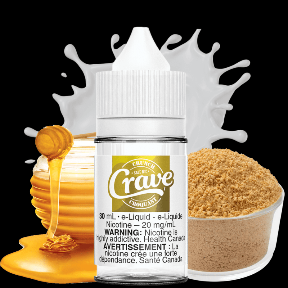 Crunch Salt by Crave E-liquid Morden Vape SuperStore and Cannabis Manitoba Canada