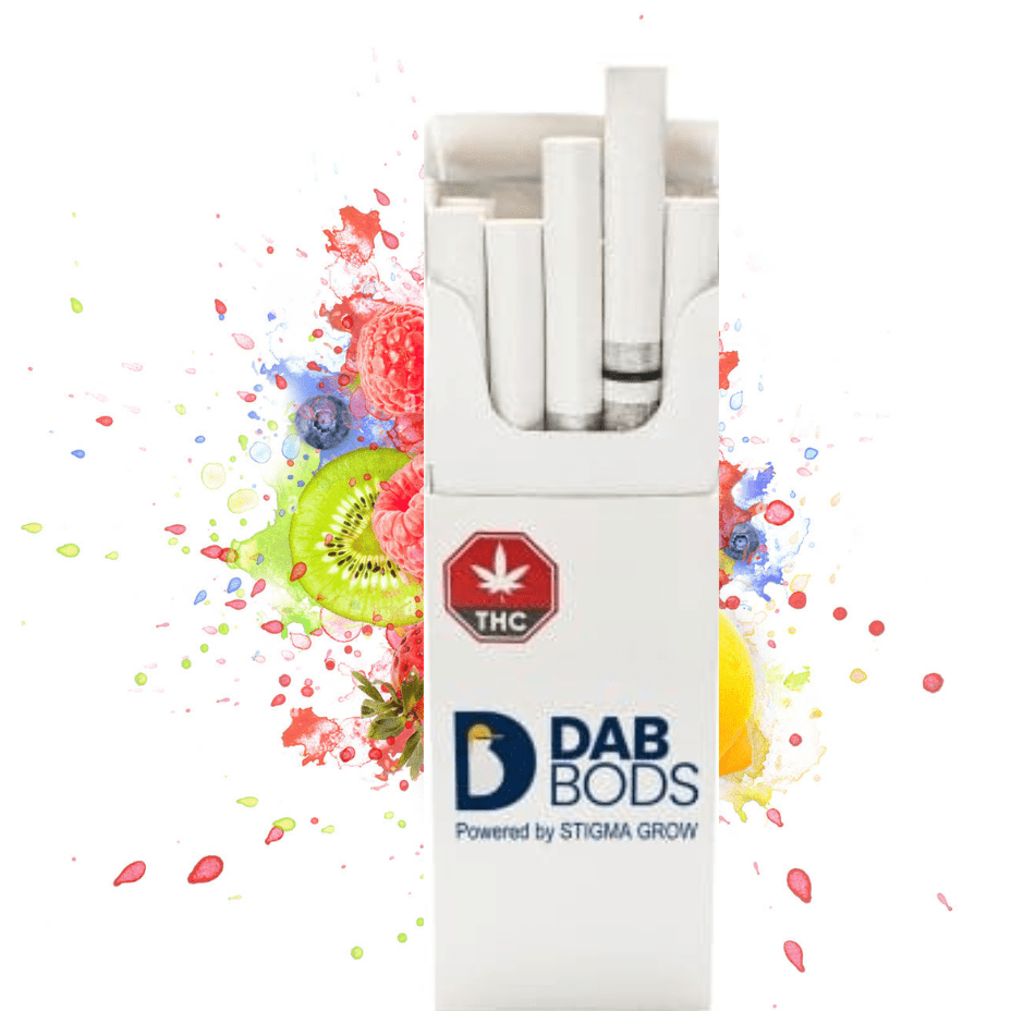 Dab Bods Blue Zkittlez Slim Shatter Dartz Pre-Rolls 8x0.4G 8x0.4g Morden Vape SuperStore and Cannabis Manitoba Canada