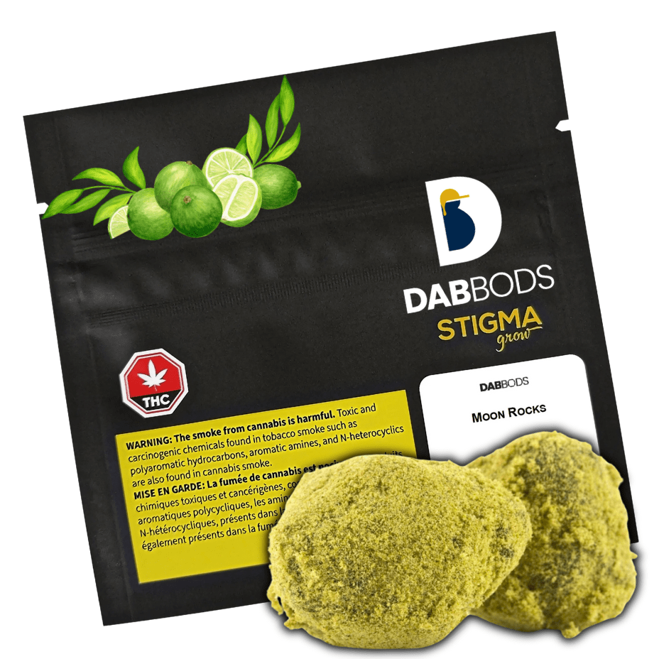 Dab Bods OG Lime Killer Moon Rocks-2g 2g Morden Vape SuperStore and Cannabis Manitoba Canada