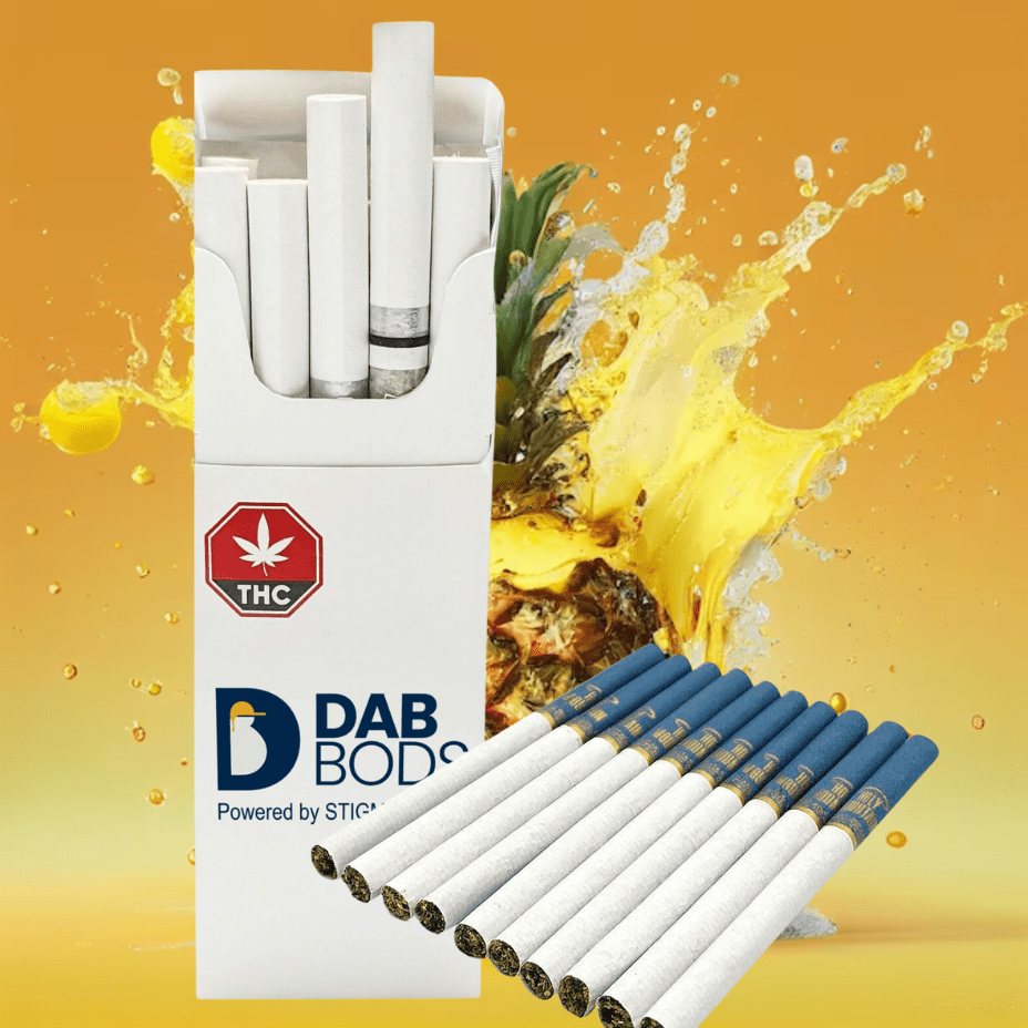 Dab Bods Electric Dartz Pineapple Express Pre-Rolls 10x0.4g 10x0.4g Morden Vape SuperStore and Cannabis Manitoba Canada