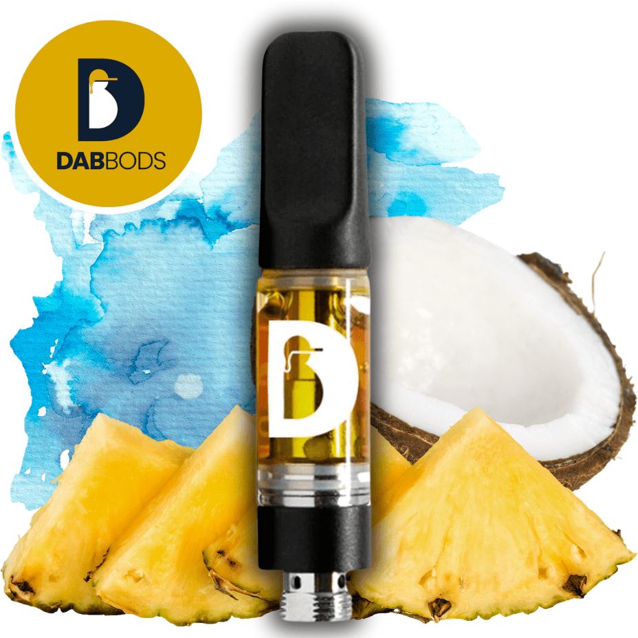 Dab Bods Sweet Island Coconut Hybrid 510 Cartridge-1g 1g Morden Vape SuperStore and Cannabis Manitoba Canada