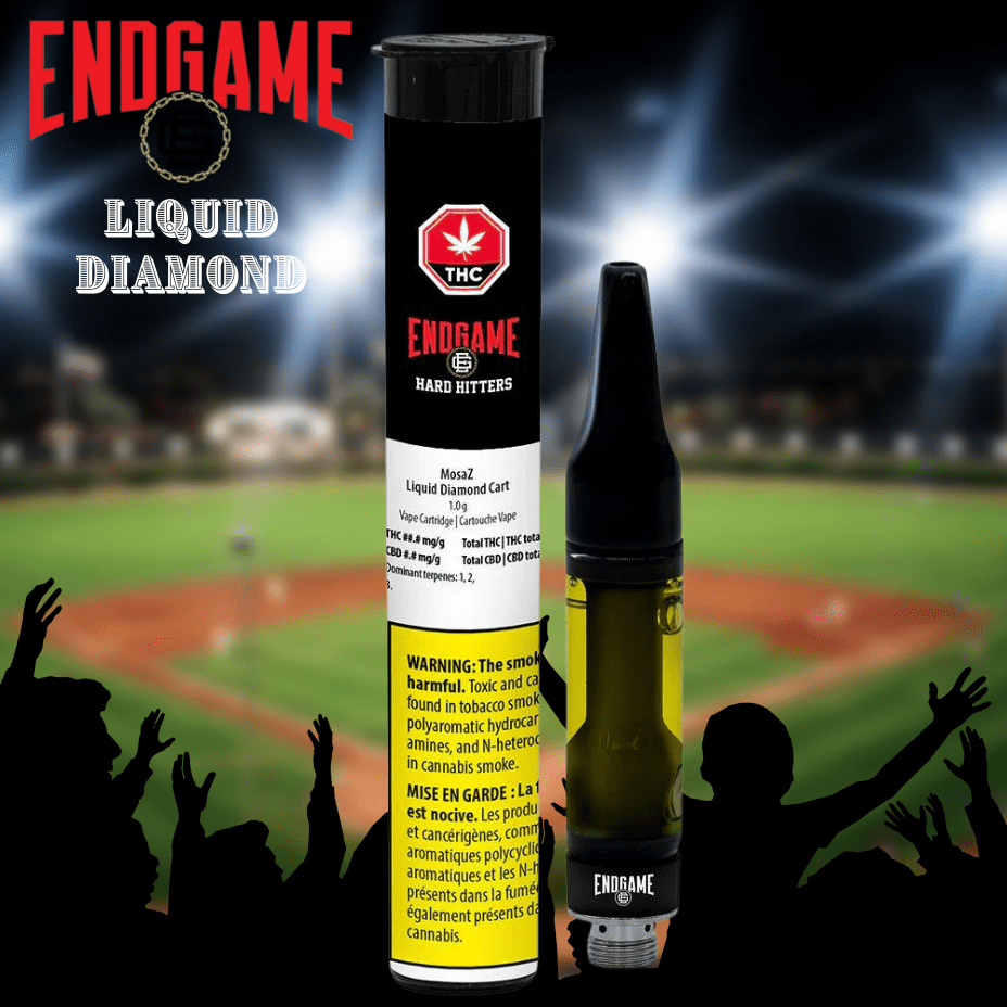 Endgame Hard Hitter MosaZ Diamond 510 Cartridge-1g 1g Morden Vape SuperStore and Cannabis Manitoba Canada