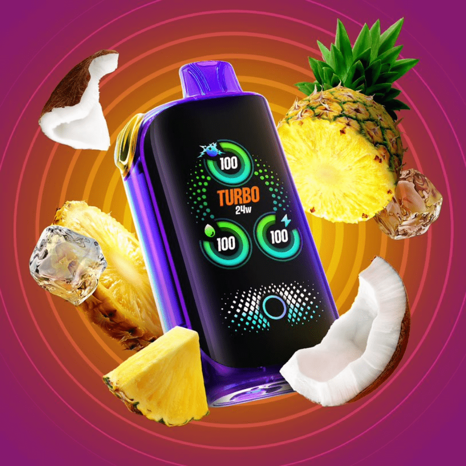 Envi Drip'n x Fasta Blast 30K Disposable Vape-Pineapple + Coconut Fusion Morden Vape SuperStore and Cannabis Manitoba Canada