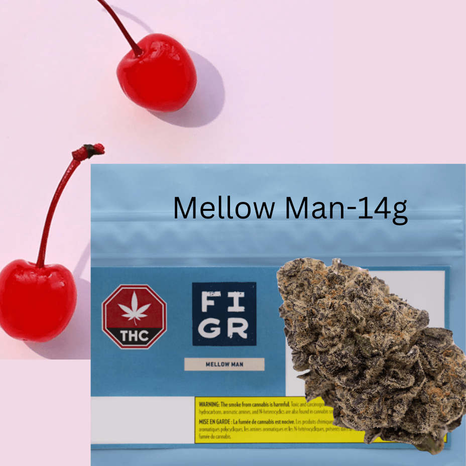 Figr Mellow Man Indica Flower-14g Morden Vape SuperStore and Cannabis Manitoba Canada