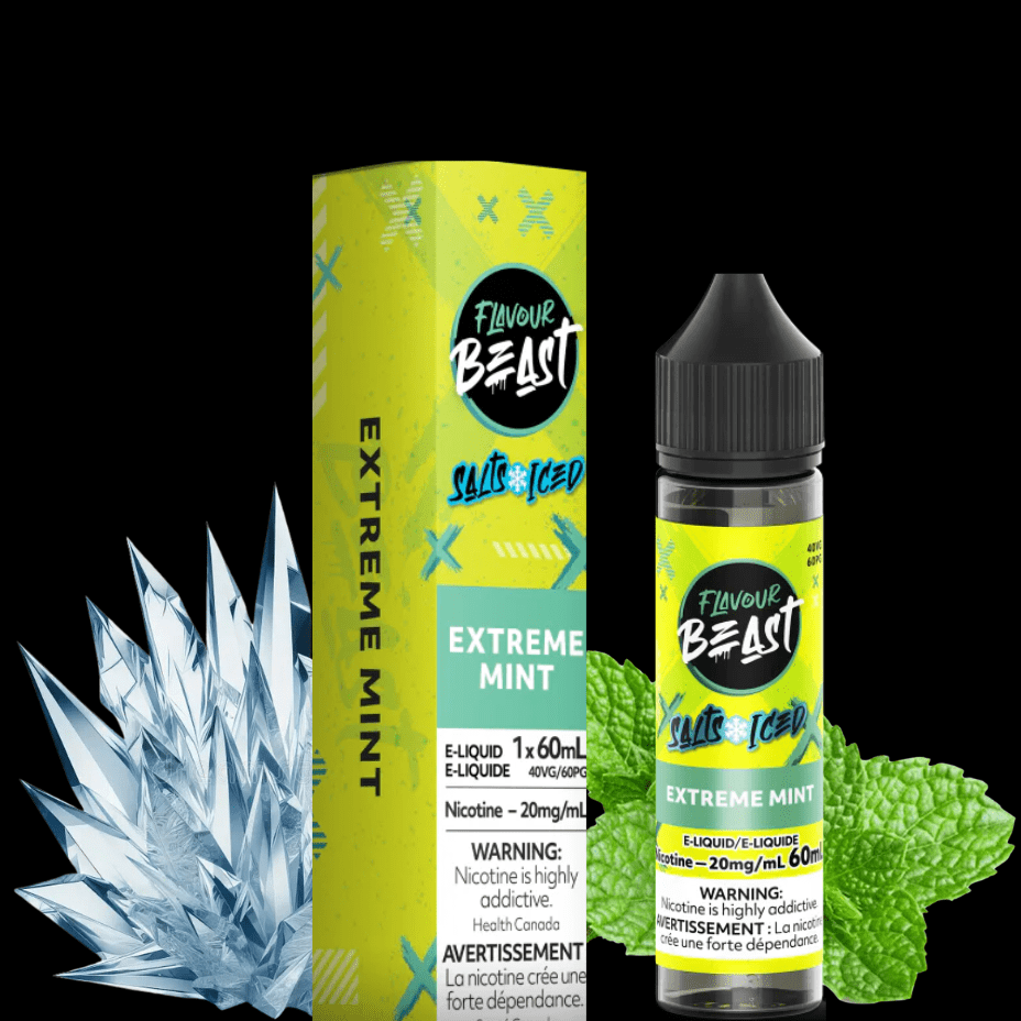 Flavour Beast Salt-Extreme Mint-60ml 60ml / 20mg Morden Vape SuperStore and Cannabis Manitoba Canada