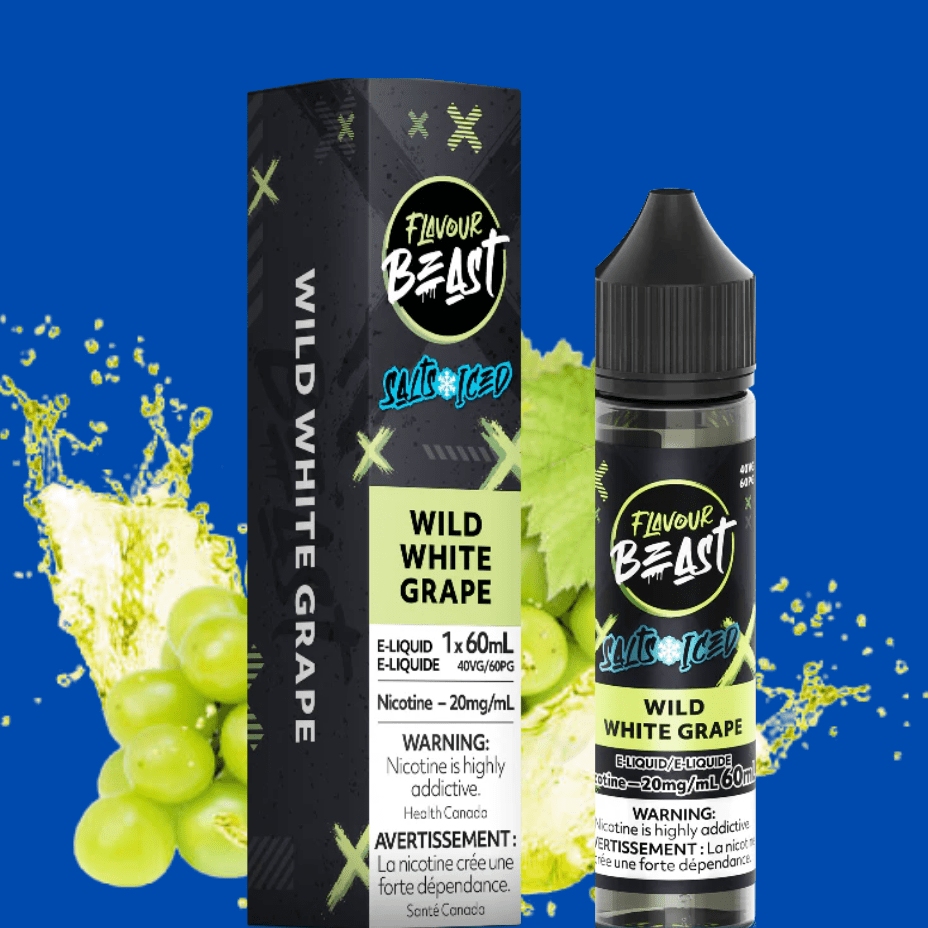 Flavour Beast Salt-Wild White Grape-60ml 60ml / 20mg Morden Vape SuperStore and Cannabis Manitoba Canada