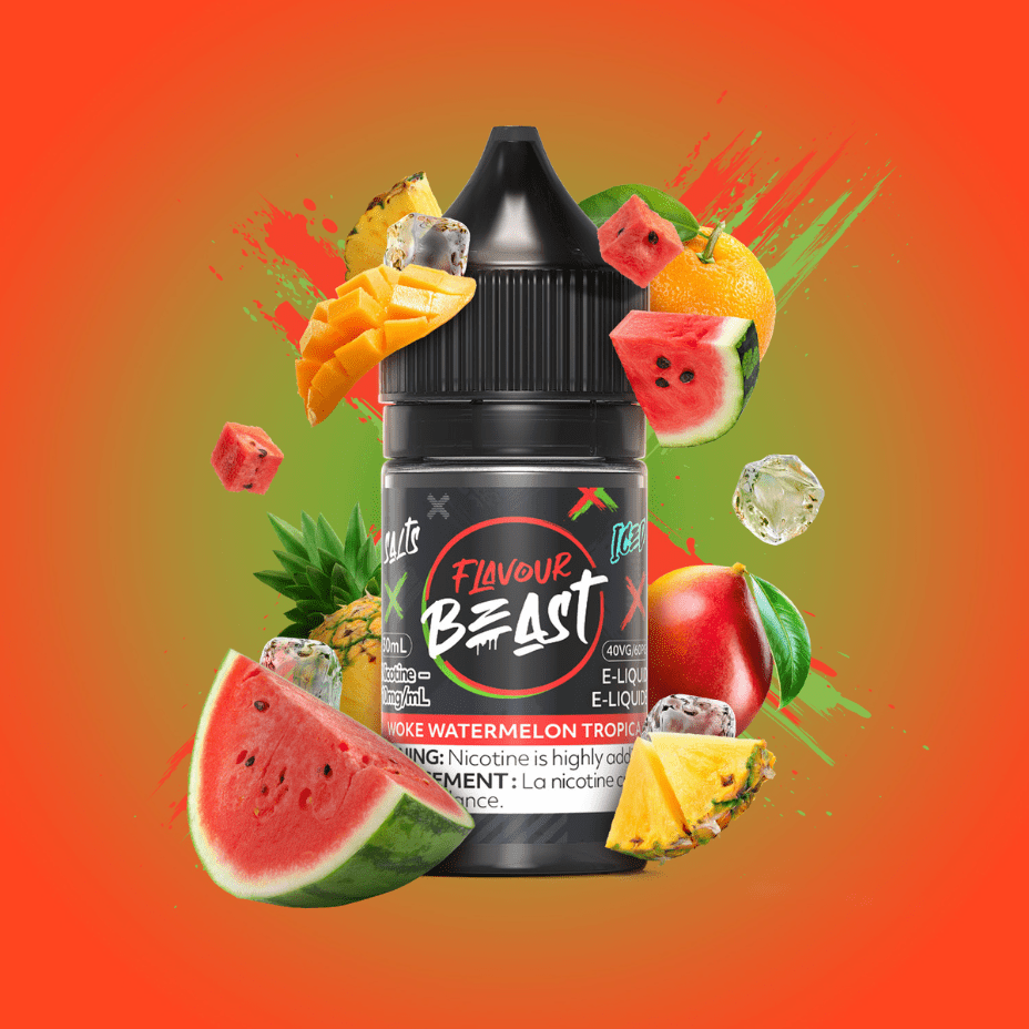 Flavour Beast Salt-Woke Watermelon Tropica 30ml / 20mg Morden Vape SuperStore and Cannabis Manitoba Canada