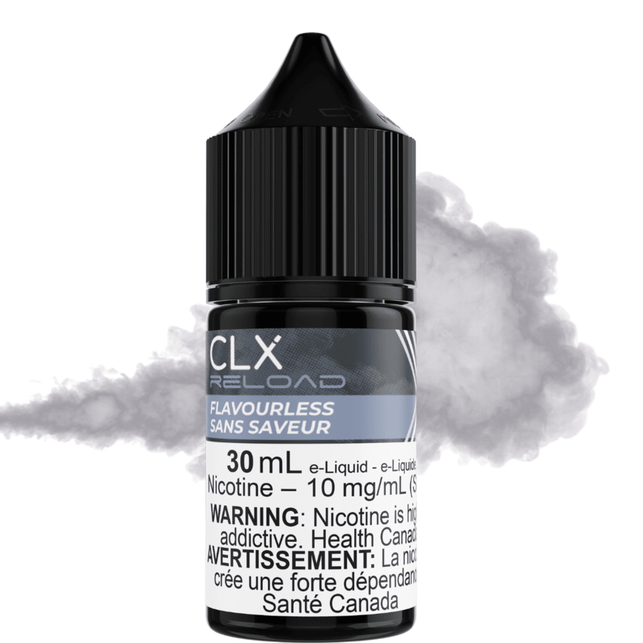 Flavourless Salt by CLX Reload E-Liquid 30mL / 10mg Morden Vape SuperStore and Cannabis Manitoba Canada