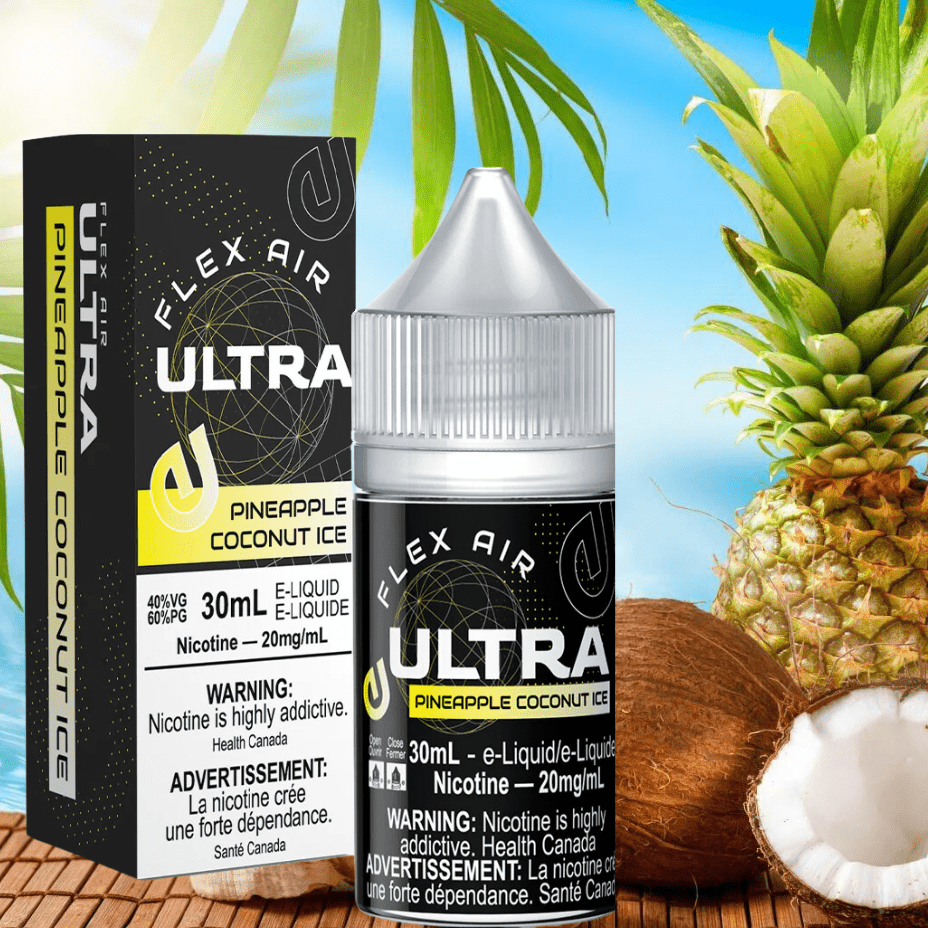 Flex Air Ultra Salt-Pineapple Coconut Morden Vape SuperStore and Cannabis Manitoba Canada